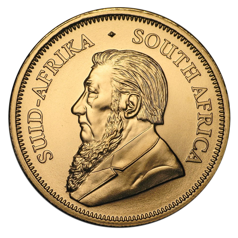 1 oz Krugerrand Gold Coin (2019)(Back) 1 oz Krugerrand Gold Coin (2019)(Back)
