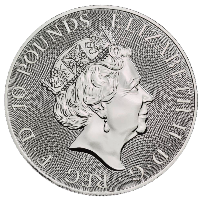 10 oz The Valiant Silver Coin (2019)(Back) 10 oz The Valiant Silver Coin (2019)(Back)