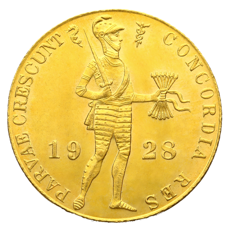 Dutch Ducat | Gold | 1890-2015(Front) Dutch Ducat | Gold | 1890-2015(Front)