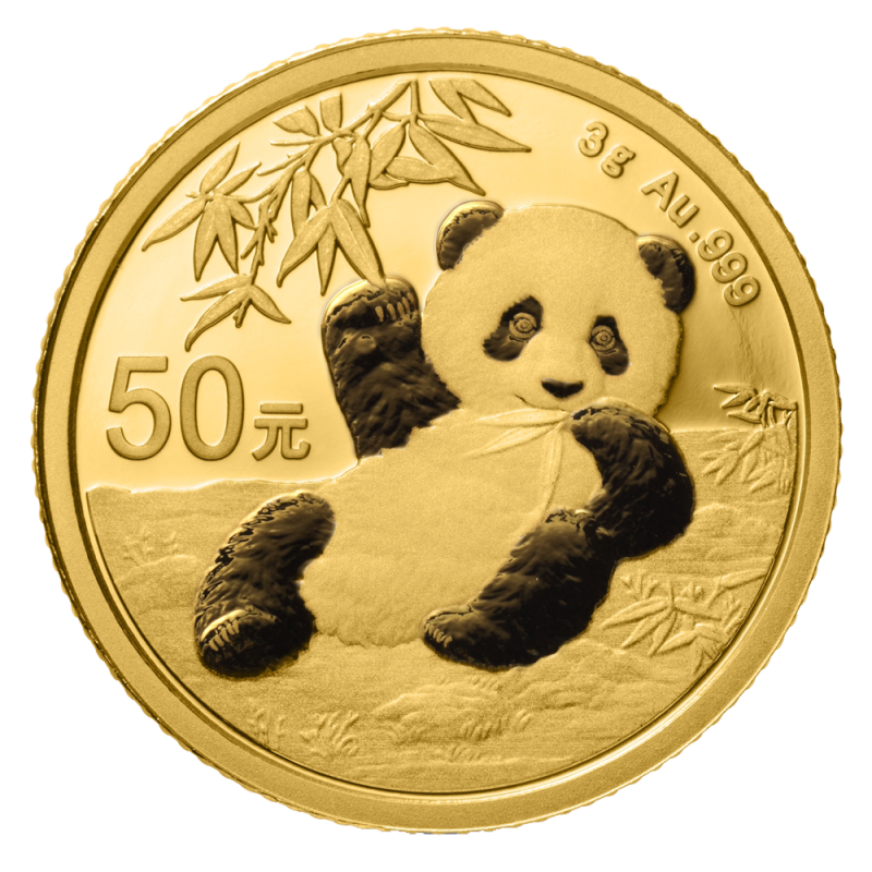 3g China Panda 2020 Gold Coin(Front) 3g China Panda 2020 Gold Coin(Front)