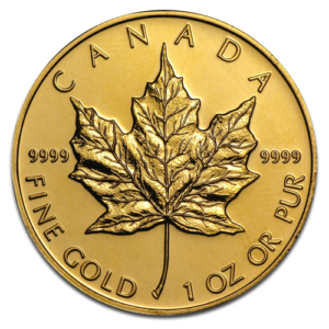 Maple Leaf, 1oz Gold, mixed years(Front)