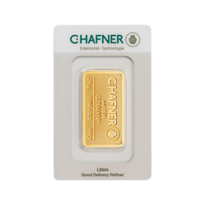 20g Hafner Gold Bar (C.Hafner)(Front)