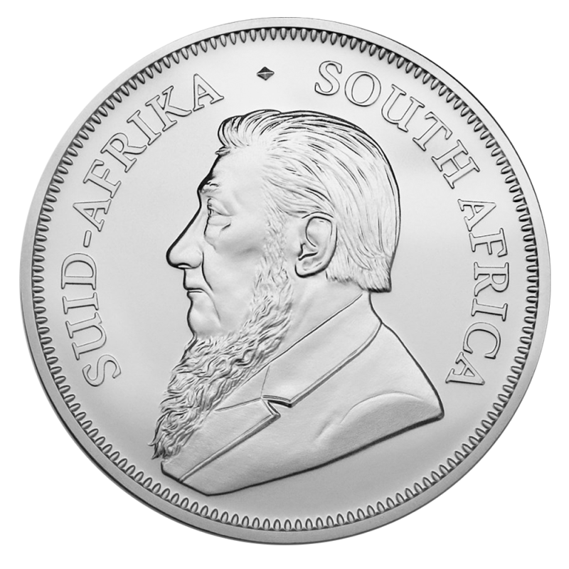 1 oz Krugerrand 2020 Silver Coin(Back) 1 oz Krugerrand 2020 Silver Coin(Back)