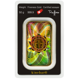50g Gold Bar | Argor Heraeus | Kinebar(Front)