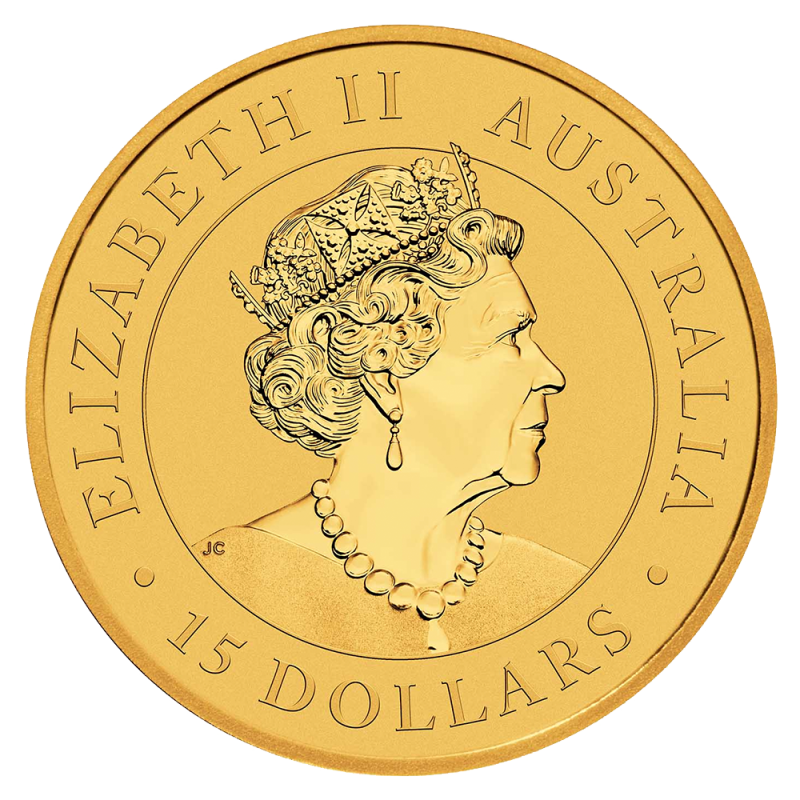 1/10 oz Kangaroo Gold Coin | 2022(Back) 1/10 oz Kangaroo Gold Coin | 2022(Back)