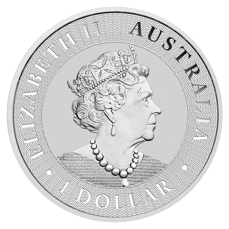 1 oz Kangaroo Silver Coin | 2022(Back) 1 oz Kangaroo Silver Coin | 2022(Back)