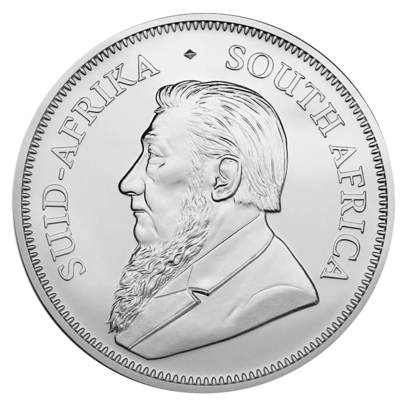 1 oz Krugerrand Silver Coin | 2022(Back) 1 oz Krugerrand Silver Coin | 2022(Back)