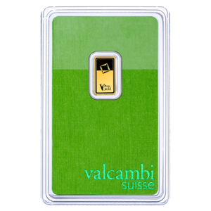 1g Gold Bar | Valcambi | Green Gold