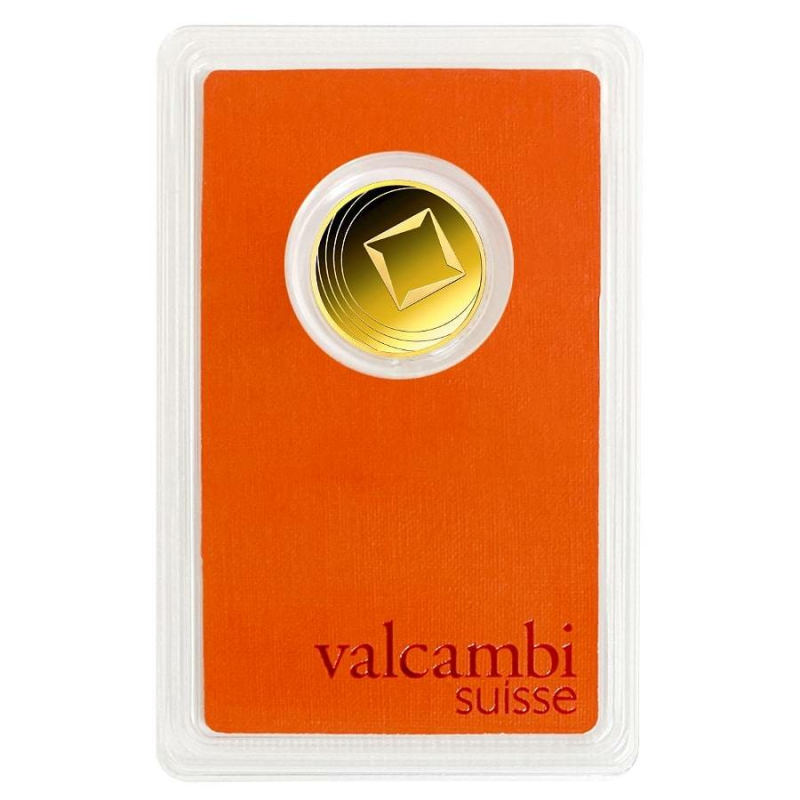5g Gold Bar | Valcambi | Round Bar(Back) 5g Gold Bar | Valcambi | Round Bar(Back)