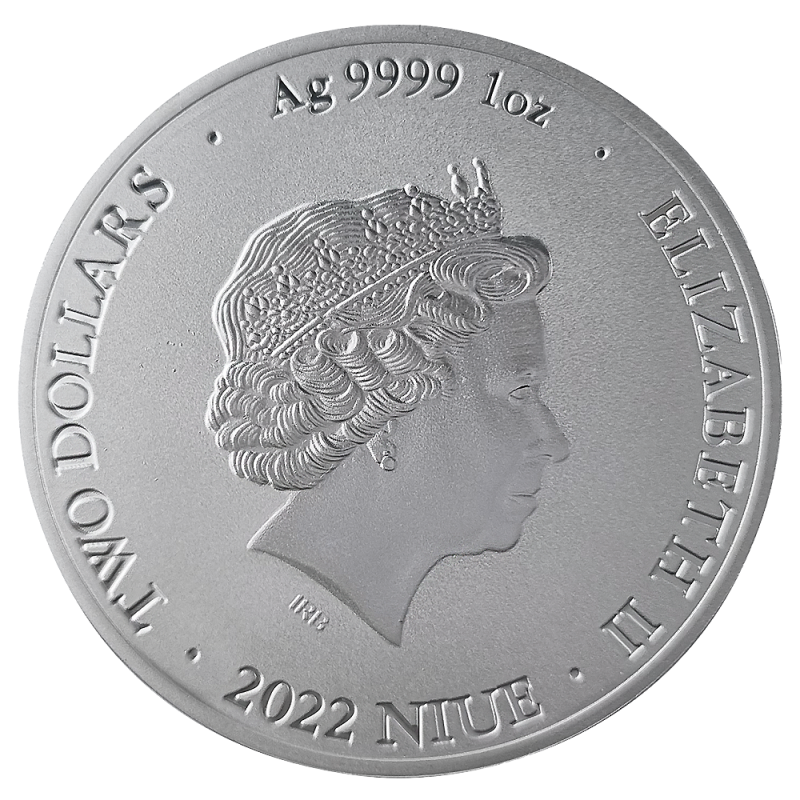 1 oz Silver Bitcoin | 2022(Back) 1 oz Silver Bitcoin | 2022(Back)