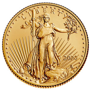 1/4 oz American Eagle Gold Coin | 2023(Front)