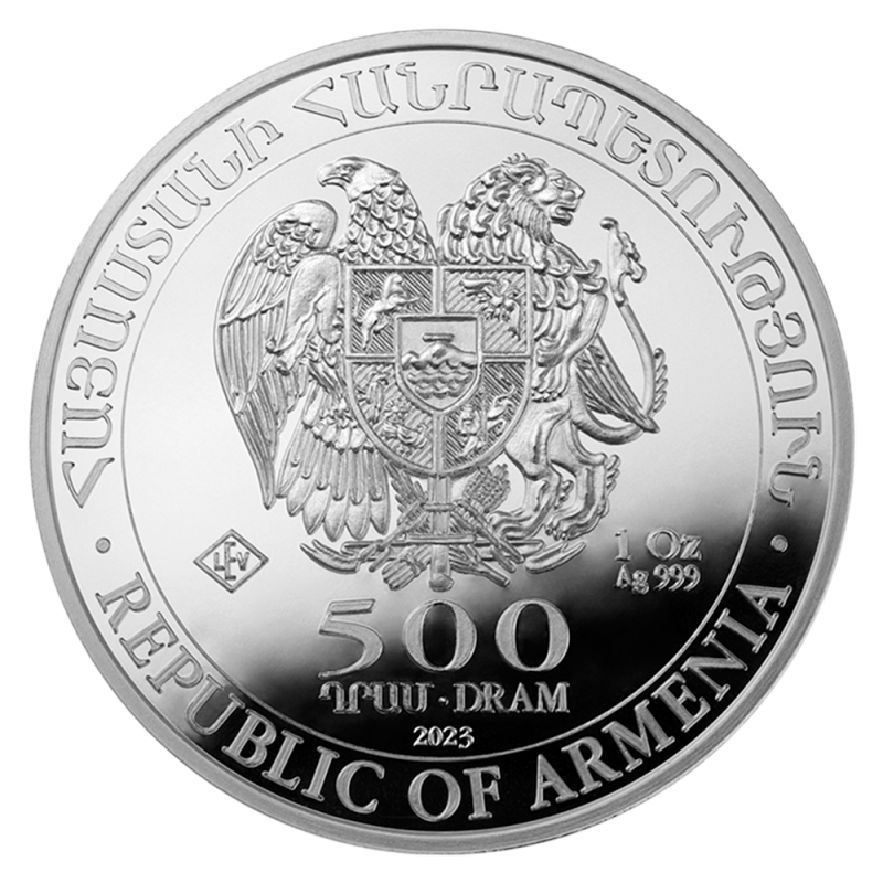 1 oz Noah's Ark Silver Coin | 2023(Back) 1 oz Noah's Ark Silver Coin | 2023(Back)