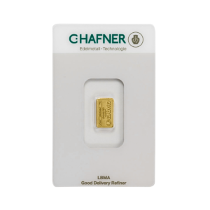 1g Gold Bar | C. Hafner
