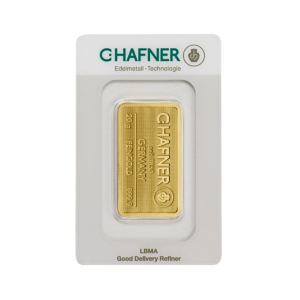 20g Gold Bar | C.Hafner(Front)