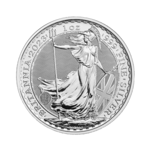 1 oz Britannia Charles III Silver Coin | 2023(Front)