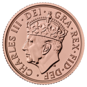 Sovereign Coronation Charles III Gold Coin | 2023(Front)