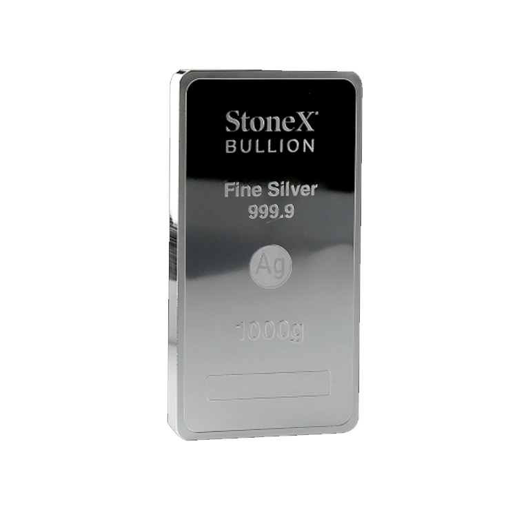 1 Kilo Silver Bar | StoneX(Front) 1 Kilo Silver Bar | StoneX(Front)